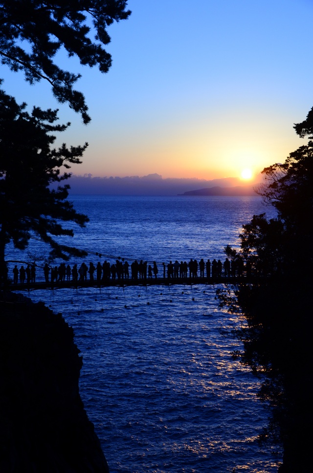 城ヶ崎海岸-初日の出２