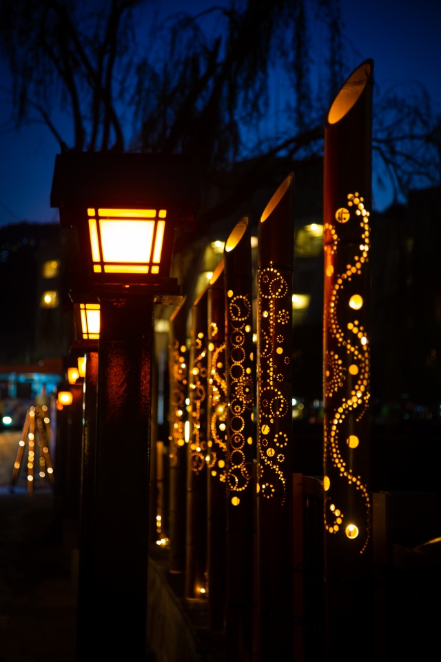 伊東温泉竹あかり3