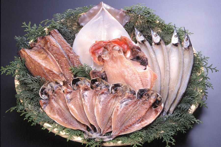 干物の盛り合わせ
