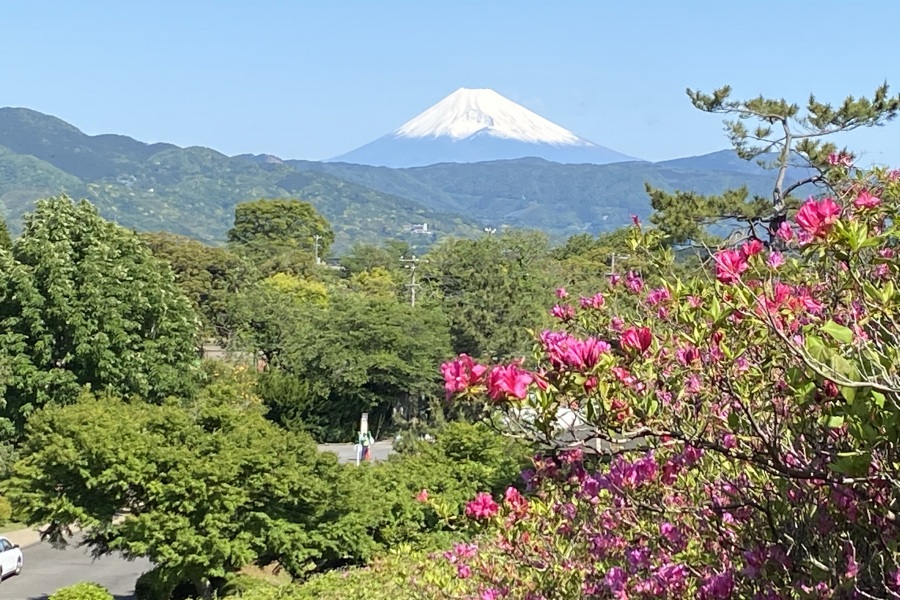今日の富士山(^^) めっちゃクッキリ!