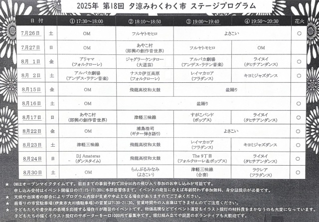 夕涼みわくわく市9